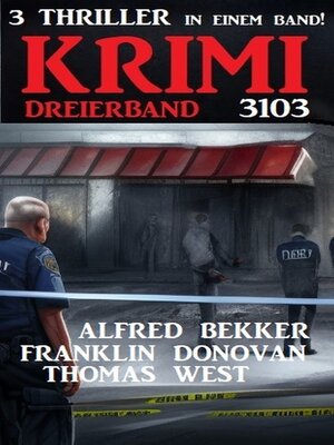 cover image of Krimi Dreierband 3103